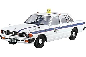 Aoshima Bunka Kyozai The Model Car Series No. 43 430 Cedric Sedan 200STD Modèle individuel en plastique, couleur moulée