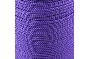 SAVAGE ISLAND Army Military Paracord Reel 3mm Basha Tent Bivi Camping Guy Rope Para Cord (Purple, 100ft)