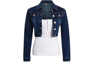 SS7 Ladies' short Cropped Denim Jacket