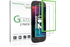 amFilm Tempered Glass Screen Protector for Nintendo Switch 2 7.9" 2025 (2-Pack)