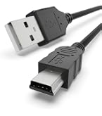 Câble téléphone portable GENERIQUE Câble usb 2. 0 a mâle vers mâle mini usb b 1,8 m pour ps3 psp