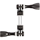 iSHOXS Doppelgabel Ionic ProFork 4two Set mit 2 x 2K Mounthandle - zur Montage von 2 Action-Kameras oder Actioncam und Zubehö