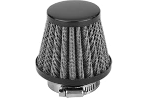 ETOPARS Negro Filtro de Aire de la Motocicleta Universal Filtro de Aire de Aspiración 38mm 39mm 40mm Kit de Filtro Admisión Aire Frío Inducción Scooter