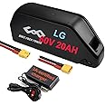 (UK) Ebike battery 60V 20AH LG4800cell Long Range Lithium electric bike battery for 60v 2000W 1500W 1000W 750W 500W Motor, Ebike conversion kit