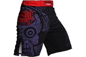 Hardcore Training Fight Shorts Kurze Hose Herren Kampfshorts Männer BJJ Grappling Boxen MMA No Gi Crossfit Workouts
