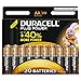 Price comparison product image Duracell Plus Power Alkaline Battery – AA – 20 batteries
