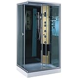BOX DOCCIA IDROMASSAGGIO full optional apertura a sinistra 100 X 70 DOCCIA CABINA Mod. Taormina