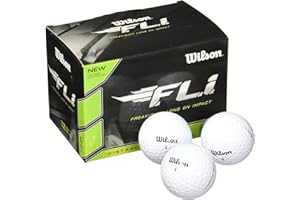 WILSON Staff F.L.I. Golf Balls (Pack of 12)