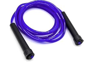 FEEDO Kids Adjustable Skipping Rope Adult Fitness Jump Rope Gym Workouts outdoor Training Boxing, MMA Exercises Speed Heavy Jumping Rope Fitness Weighted Skipping Ropes for Women Boys Girls Men