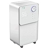 EcoAir | Summit S Dehumidifier |12 Litre/Day | Quiet 36 dBA | Carbon Filter | Electronic Control | Laundry Mode | Timer | Chi