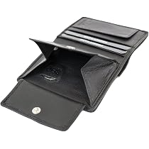 DON VANE Elite Compact I Geldbörse Herren Klein - Echtes Leder Mit RFID