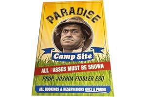 CARRYON Carry on Camping Paradise Camp Site A Pound Great New Advertising A3 POSTER