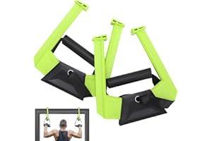 EXSULITY Portable Pull Up Bar For Doorway, Home Gym Equipment, Travel Pull Up Bar, 220lbs Weight Capacity, Chin-Up Training