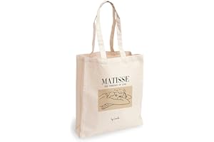 Loxato Tote Bag - Sac Tissu - Sac Fourre Tout Femme - Sac En Toile - Sac Tote Bag - Tote Bag Coton 100% - Sac Jute Extra Large 8cm - Sac Coton - Grand Tote Bag 35 x 42 x 8 cm