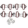 Vincos Intake Manifold Gasket Ms92211 Ms18007 Ms4657 Ms16340 Compatible with Tahoe 00-03 5.3l 4.8l Silverado/Sierra 01-03 6.0L Silverado/Sierra/Yukon XL/Suburban/Avalanche 1500 02 03 5.3L