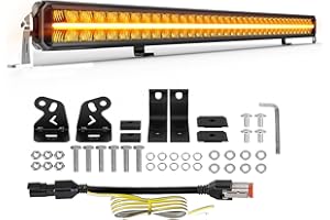 CO LIGHT 40" Double Row Light Bar 668W 33400LM LED Light Bar 12v/24V Beam up to 730 metres IP68 Suitable for Agricultural Tractors, 4x4 Vehicles, Trucks, caravans