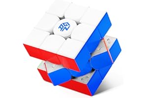 GANCUBE GAN 14 Zauberwürfel Magnetisch 3x3 Speed Cube, Original Zauberwürfel Magnetic Profi SpeedCube 56mm UV Coated für Kinder Erwachsene