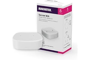 Zigbee Czujnik wody – Marmitek Sense MA - Czujnik Wody – Bezprzewodowy – Wykrywacz Wycieku Wody – Zigbee 3.0 -Wireless Water Leak Detector - Water Level Sensor - Flood Sensor