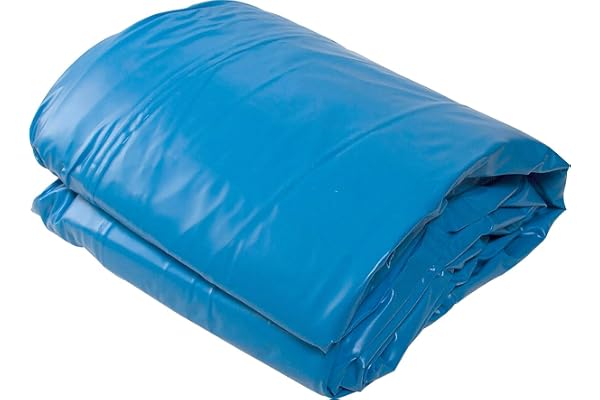 Gre FPR352 - Liner uni Bleu pour piscines Rondes Ø350 H:120cm, épaisseur 40/100e, système d'accroche