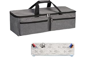 RZMAYIS Die-Cutting Machine Carrying Bag Compatible with Cricut Explore Air and Maker (Grey)