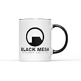 Black Mesa Research Facility Half Life Game Inspired Ceramic Mug