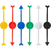 Set De 24 Flechas Giratorias De 10 Cm Con Ventosa – Juego Educativo De Mesa Para Niños, Ideal Para Clases Y Dinámicas En Grupo