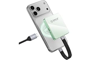 ORICO 2230/2242 M.2 NVMe SSD obudowa magnetyczna 10 Gbps, USB 3.2 Gen 2 NVMe adapter z etui ochronnym i smyczą na klucze, PD100W do 2 TB, kompatybilny z iPhone 15 16 Pro/ProMax ProRes Diskless AP42P