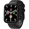 Maxima Typhoon Smart Watch 1.9" Ultra HD Display,600 Nits, Bluetooth Calling, AI Voice Assistant, Advanced Chipset,100+ Sports Mode, AI Health Monitoring, Metallic Design (Black)