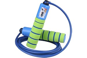 INFUN Browill Skakanka Speed Rope z licznikiem i wygodnymi i antypoślizgowymi uchwytami, lekka, skakanka do treningu, crossfitu, boksu, treningu i fitnessu