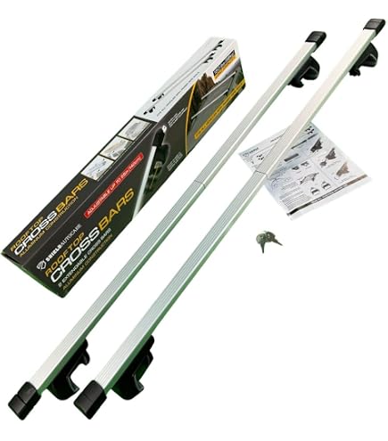 Adjustable Roof Rack Cross Bars For VW T5 Transporter 2003-2015, 100KG Lockable