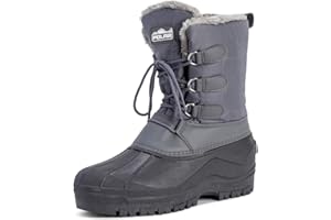 Polar Męskie sznurowane buty, niskie, nylonowe, zimowe buty, śniegowce, na deszcz, wodoszczelne kacze buty