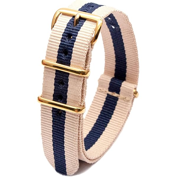 Zulu Nato Cinturino Per Orologio In Pelle Zulu Arancione