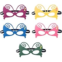 24 Schmetterlings Masken Zum Bemalen - DIY Bastelset Für Kinder | Perfekt Für Karneval & Geburtstage