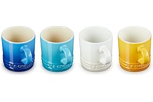 Le Creuset set of 4 Espresso mugs, 100 ml, Riviera, 89113101219030