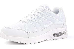 HITMARS Scarpe Running Corsa Uomo Donna Scarpe Ginnastica Sportive Traspiranti Leggero Camminata Fitness Running Sneakers Jogging Nero Blu Grigio EU 36-42