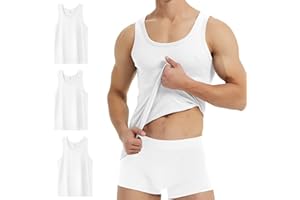 YouShow Canottiera Uomo Pacco da 3/5 100% Cotone Canotta Palestra Colori Multipli e Taglie