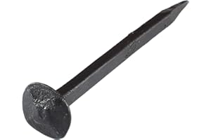 Battle-Merchant Clavos Forjados | 7,5 cm de Largo | Juego de 10 Piezas | Decorativos de Hierro Negro Antiguo