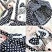 niceEshop(TM) Girls Kids Summer Polka Dot Image Printed Belt One-piece Dress