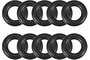 sourcing map Nitrilo Goma Juntas Tóricas 16mm OD 9mm ID 3,5mm Ancho, Métrico Sellado Junta, Paquete de 10