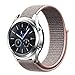 Produktbild BarRan Samsung Galaxy Watch 42mm Armband, 20MM Quick Release Nylon atmungsaktive Ersatzband für Samsung Gear Sport/Samsung Galaxy Watch 42mm/ Garmin VivoActive 3/ Ticwatch 2/ Ticwatch E/Amazfit Bip