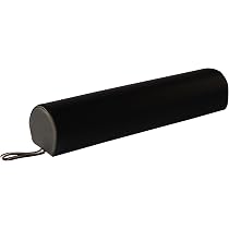 Master Massage Traversin Rond 3/4 Noir 15 Cm - Support Confort Massage