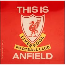 Liverpool FC This Is Anfield Car Sticker (One Size) (Red/White