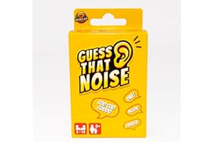 Worgan Games Funny Sound Impressions Party Game - Guess That Noise ﻿| Fun for Family & Friends | 2-15 Players, Ages 8+ | Perfect for Kids, Teens, Adults