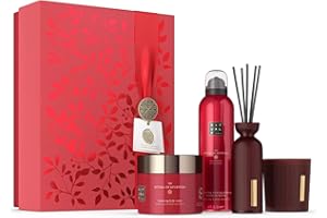 RITUALS Zestaw upominkowy Rytuał Ajurwedy, duży | pudełko prezentowe z produktami do pielęgnacji ciała z indyjskim olejkiem różanym i słodkimi migdałami | harmonijny zapach