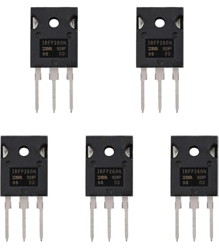 6 Transistor MOSFET IRFP260N N-Channel - 50A 200V - TO-247 - Per Applicazioni Di Potenza - Foto 9