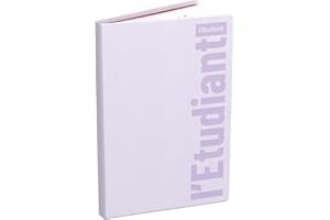 L'ETUDIANT Agenda Semainier 2025-2026 10x15cm 1semaine/2pages Couleur Violet