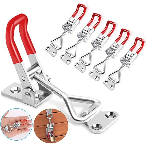 Suomi Latch Clamp Adjustable Pull Latch Cabinet Door Box Toggle Lock Clamp With Hole 100kg/180kg - View #9