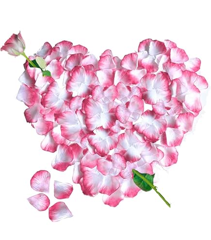 JOFONY 1500 Stck Rosenbltter,Knstliche Rosenblten,Geflschte Rose  Petals,Rosen Deko fr Hochzeit Valentinstag Geburtstag Romantische  Atmosphre(Rosa) : Amazon.de: Kche, Haushalt & Wohnen