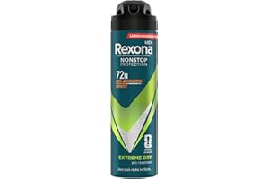 ‎REXONA 6x Rexona Men Nonstop Protection Deospray Extreme Dry Anti Transpirant mit 72 Stunden Schutz vor Schweiß und Körpergeruch 150 ml