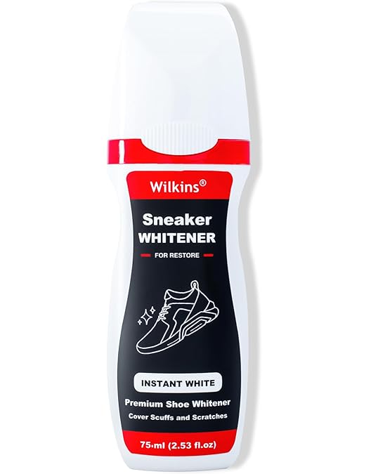 Wilkins Sneaker Whitener For Shoes - Restore Whiteness On Canvas, Leather, Foam And Rubber